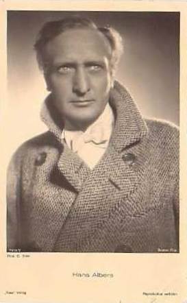 Hans Albers Performers Ross Verlag Postcard Images